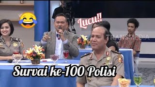 Cak Lontong Survai 100 Polisi! ILK, Seru dan Lucu!