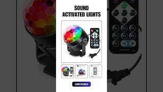 Luditek Sound Activated Party Lights for Home &amp; DJ Parties