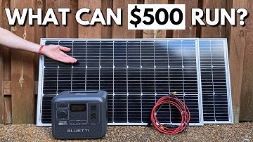 I Bought a $500 Solar Setup