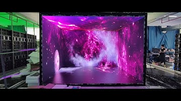 LED Wall Display applied in Virtual Production, XR Stage