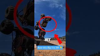 ABSOLUTE INSANITY! 😱 Monster Truck Backflip #shorts#usa #dirtbikeadventures #shortsfeed