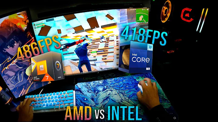 AMD vs Intel: Le Duel dans Fortnite!