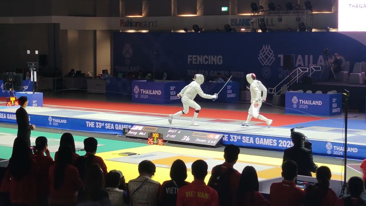SEA Game Thailand 2025, Fencing Sport.