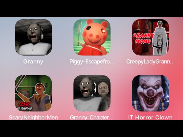 Piggy Escape Granny 2 Roblox Horror Game Fgteev Hello Neighbor Peppa Pig Ice Scream Scary Teacher 3d - granny horror game roleplay roblox