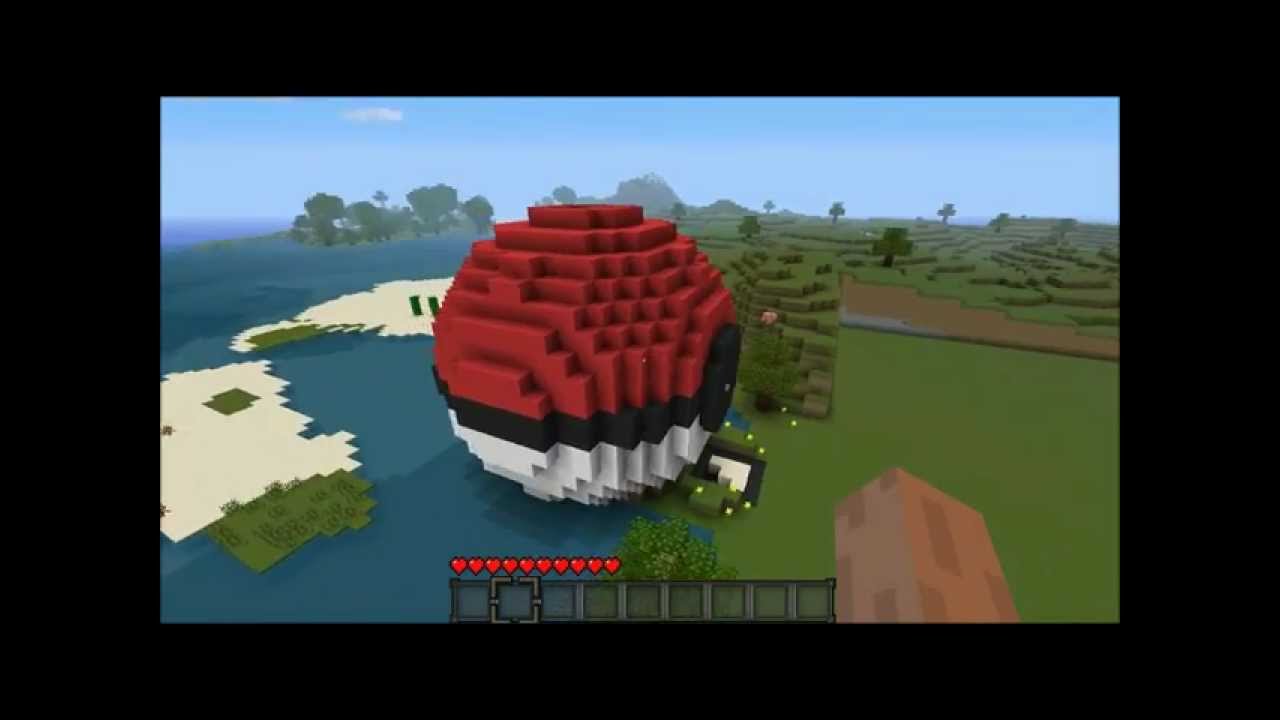 Minecraft Creations: Pokeball House/Club - YouTube