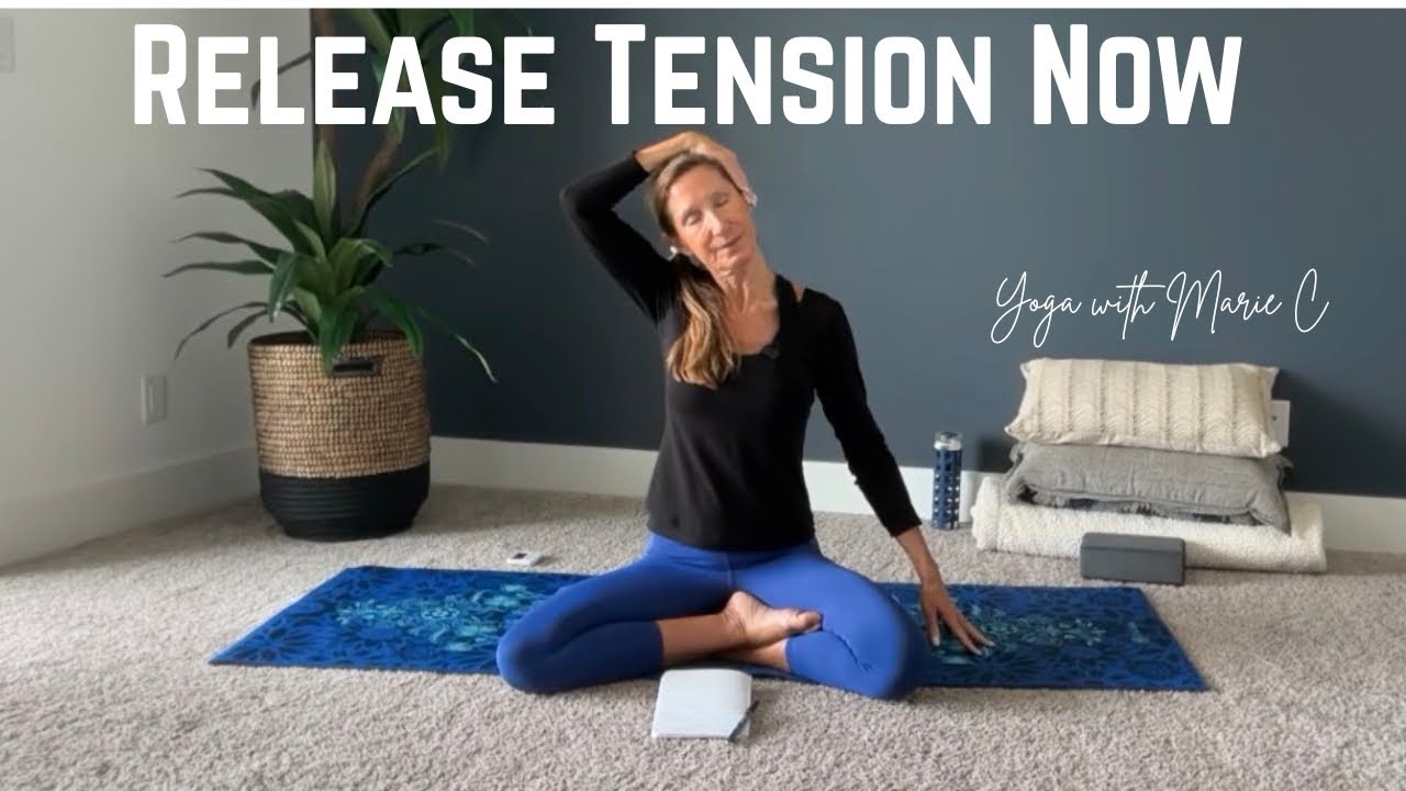 Full Body Tension Release | Gentle Yin Yoga for Peace & Deep Rest - YouTube