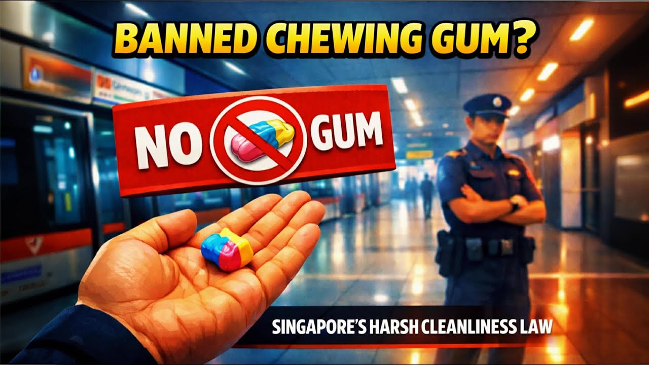Banned Chewing Gum: The Secret Behind Singapore’s Spotless Streets