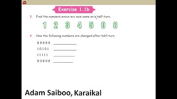 5th STD term1 maths chapter 1