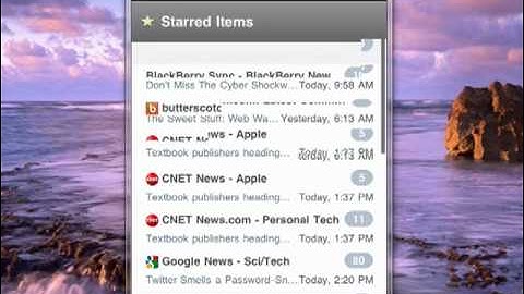 NetNewsWire RSS feds on your iPhone