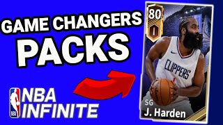 Game Changers PACK OPENING For JAMES HARDEN ! NBA Infinite