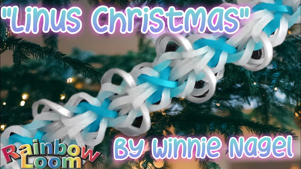 “Linus Christmas” ~Hook-Only, [BONUS 2/3] Rainbowloom Design  
