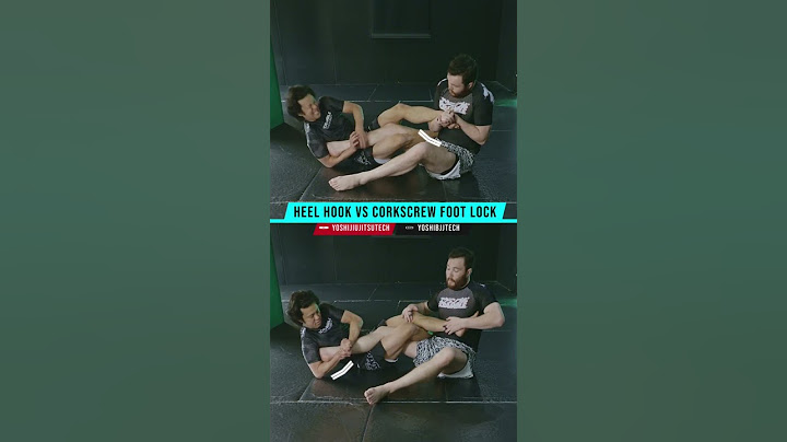 Inside Heel Hook 🦵 vs Corkscrew Foot Lock 🔩