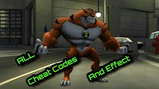 Ben 10 ultimate alien cosmic destruction all cheat codes and effect screenshot 3