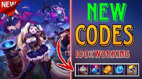 ⚠️ Hurry Up ⚠️ all new working codes of Mobile Legends Adventure for the month of July 2023!