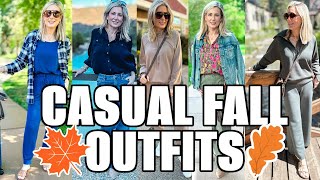 🍁 Fall Casual Outfits: A Full Week of Everyday Real Outfits 🍁