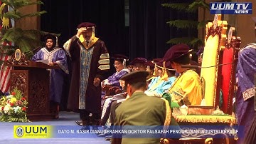 DATO M. NASIR TERIMA IJAZAH KEHORMAT UUM
