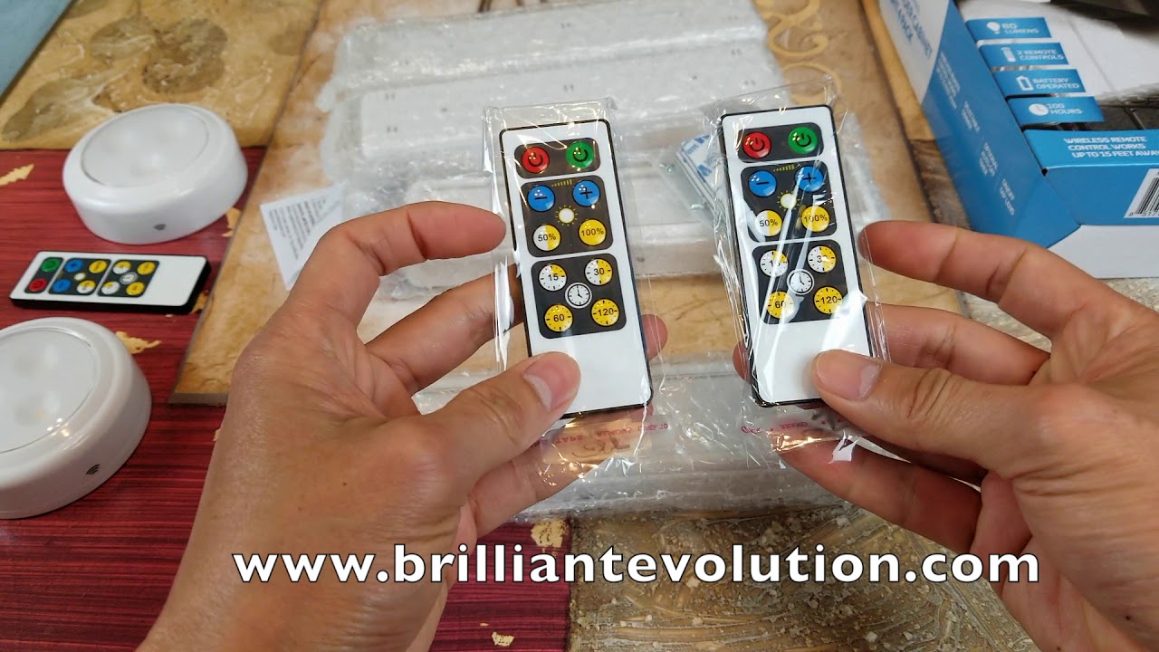 4 LED Light Bars + Wireless Remote & Actual Test In Darkness by