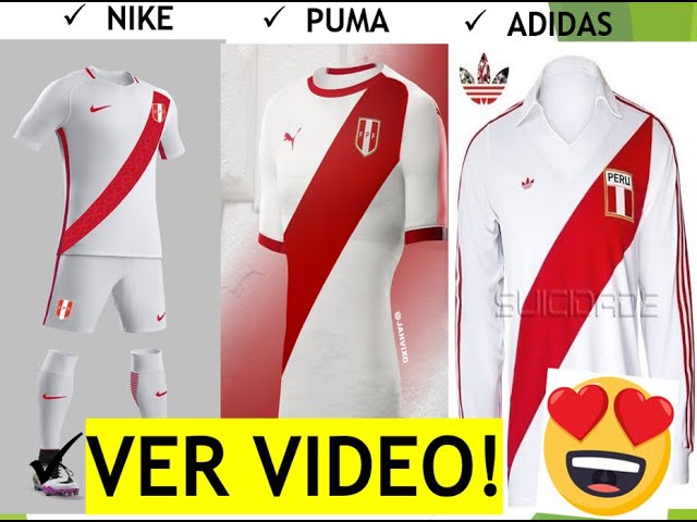 La mejor camiseta de Perú para QATAR 2022 a Perú ¿Adidas , Nike , PUMA o  Marathon? - YouTube