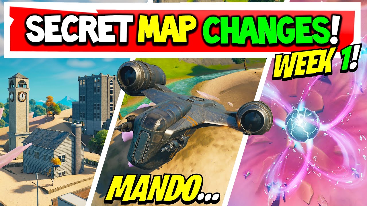 Fortnite Season 5 | SECRET MAP CHANGES | Everything That Changed! Week 1 (Xbox, PS5, PC, Mobile)