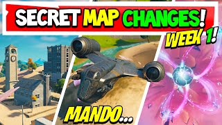 Fortnite Season 5 | SECRET MAP CHANGES | Everything That Changed! Week 1 (Xbox, PS5, PC, Mobile)