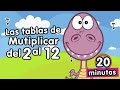 Tablas de multiplicar cantadas Canciones Infantiles