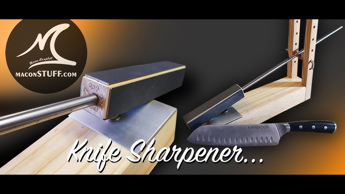 Professional Fixed Angle Knife Sharpener DIY Stocked System Workbenches  Stone