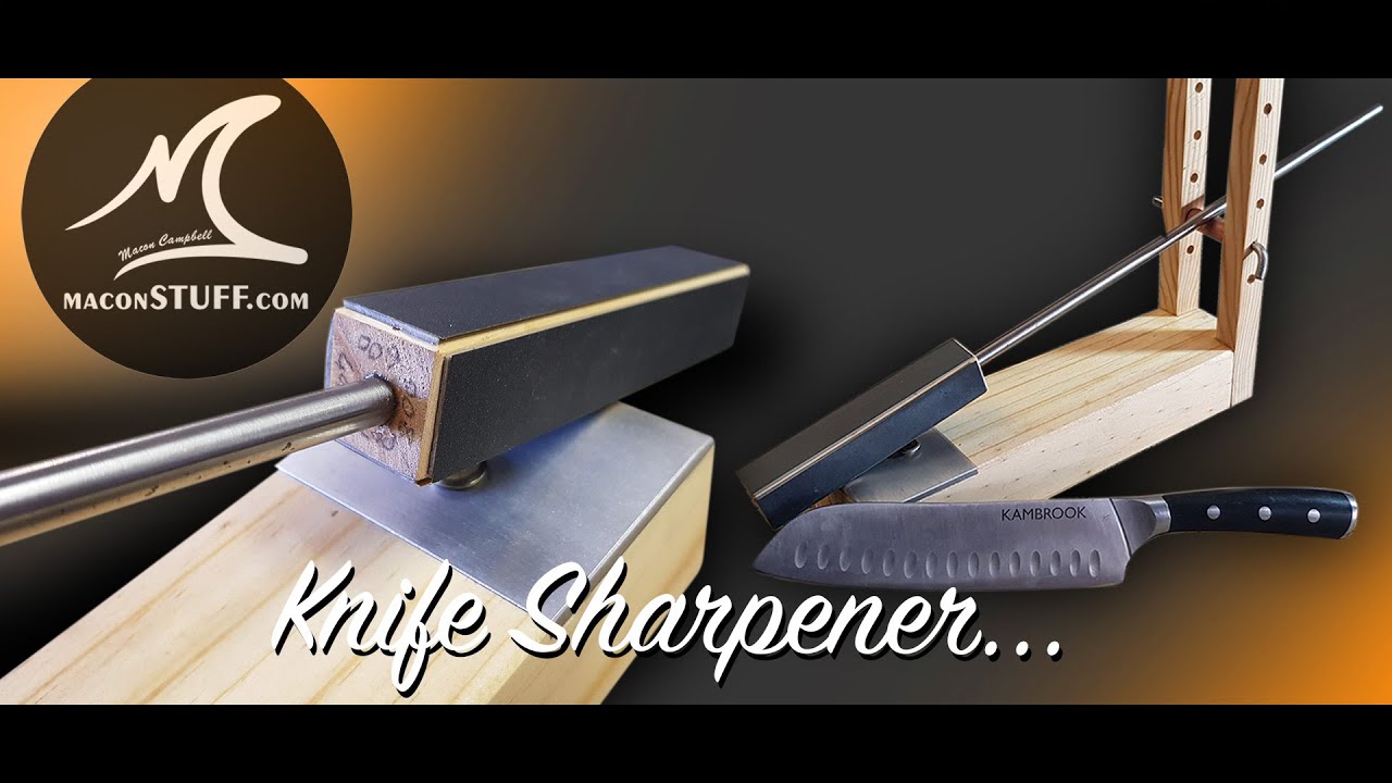 How to: Build a DIY Knife Sharpening Jig - ManMadeDIY