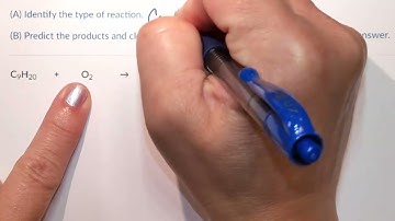 Predict the combustion of C9H20