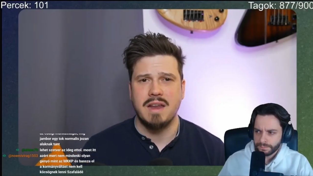 Gogu reagál Csokker Visszalépés influenszerek című videójára (Stream részlet)