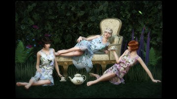 Lesson 5: Dynamics In Poser - Working with sitting poses