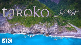 4K Taroko Gorge From Above Taiwan Cinematic Wolf Aerial Drone Film