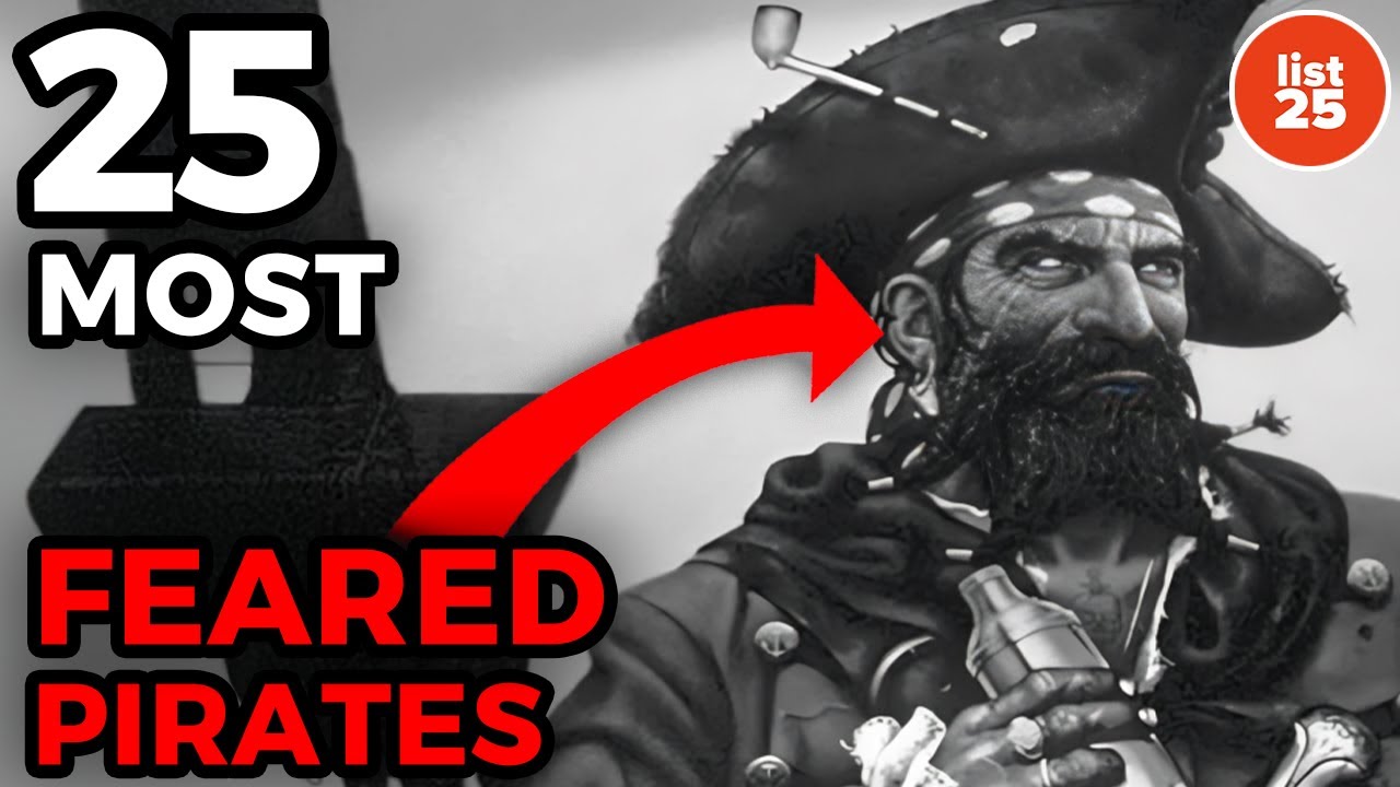 25 самых страшных пиратов, когда-либо отправлявшихся в плавание