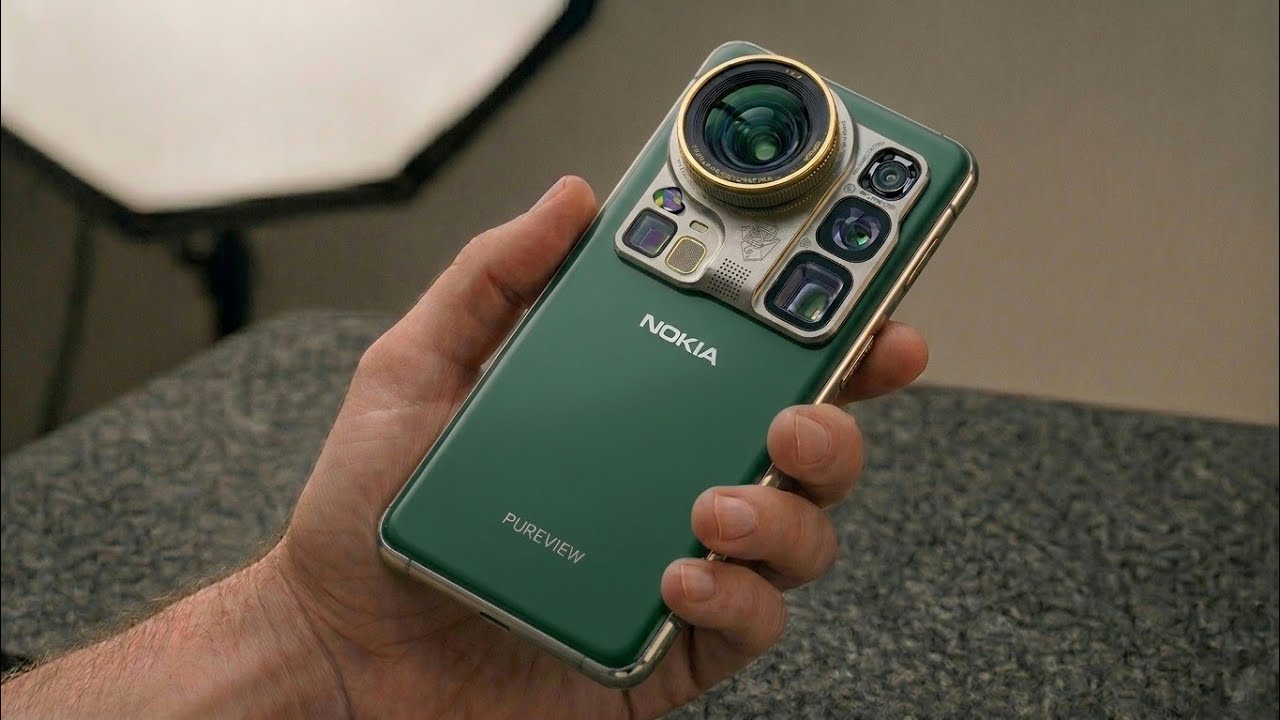 R.I.P DSLRs! Nokia PureView 5G (2026) 500MP Camera, 16K Video & Full ...
