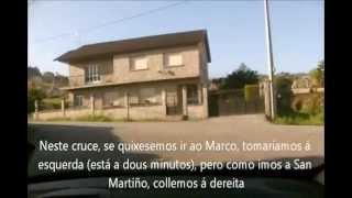 Da Sede a San Martiño e O Marco