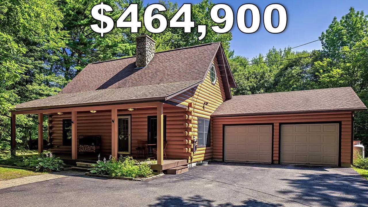 Maine real estate for sale Your dream log home YouTube