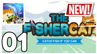 The Fishercat  - Gameplay Walkthrough Part 01 - Our first fish (iOS, Android) screenshot 1