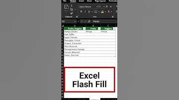 Excel 365 - Flash Fill - Part 1