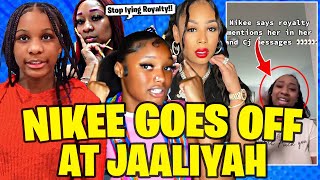 Nikee put Jaaliyah & Royalty on Blast for wanting to fight her daugther Camari..!