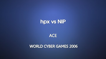 WCG 2006 - hpx vs NiP