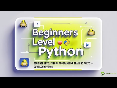 🧱 Beginner Level Python Programming Training Part 2 – Download Python 💾🐍🖥️