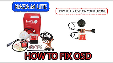 How to fix NAZA M LITE OSD CHANGE LANGUAGE  EASY WAY U MUST SEE IT