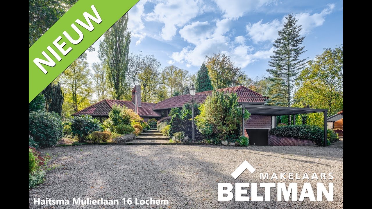 Haitsma Mulierlaan 16 Lochem | Landhuis | Splitlevel | Architectuur | Prachtig | Parkachtig | Speels