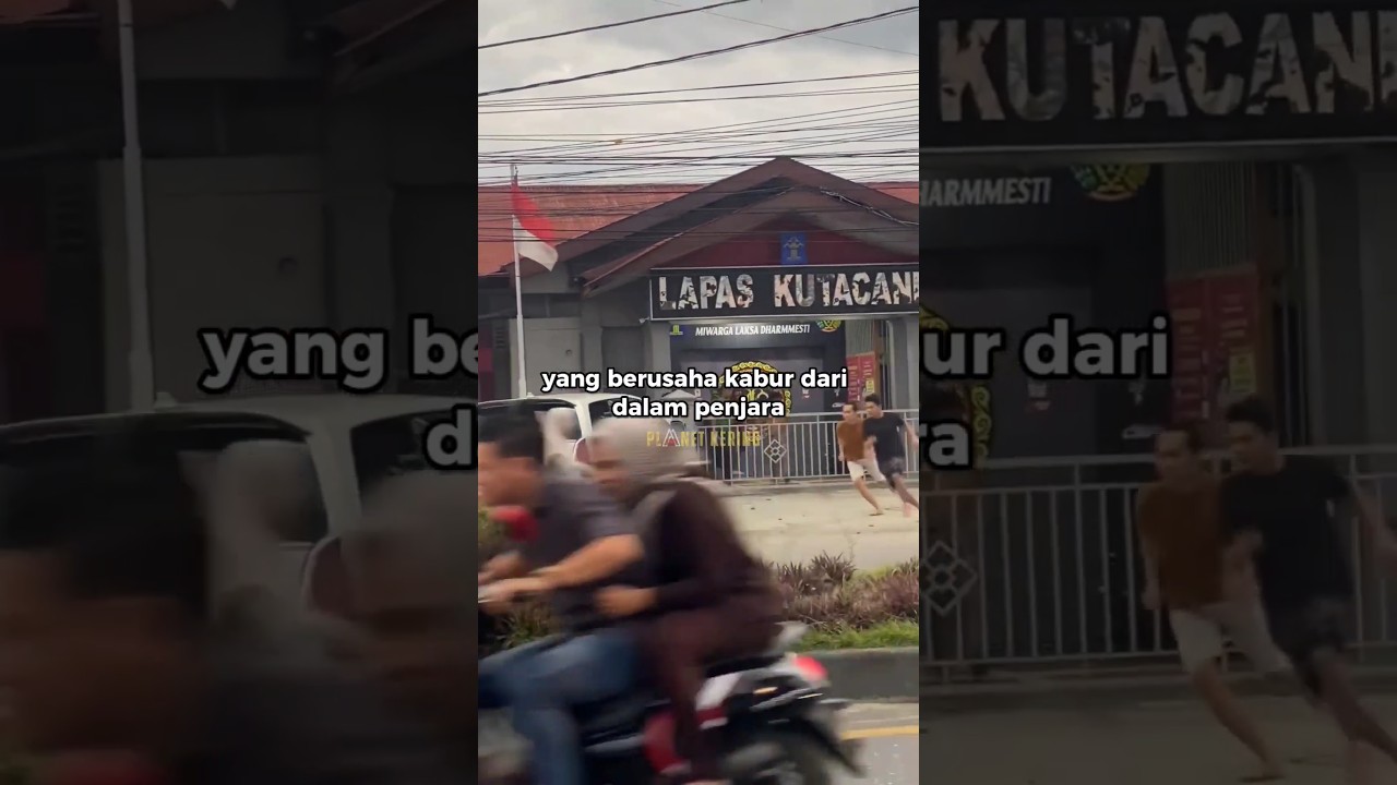 Breaking News !!! Puluhan Napi Kabur Dari Penjara 