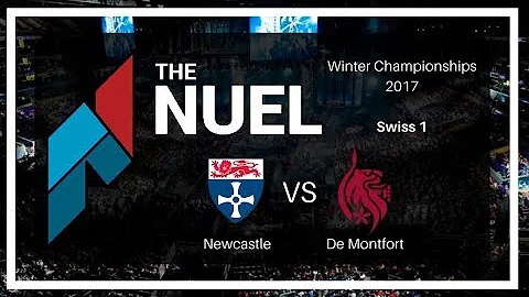 Newcastle (NUDE) vs De Montfort (Don't Mind Us) | Overwatch NUEL Winter Championships 2017 Swiss 1