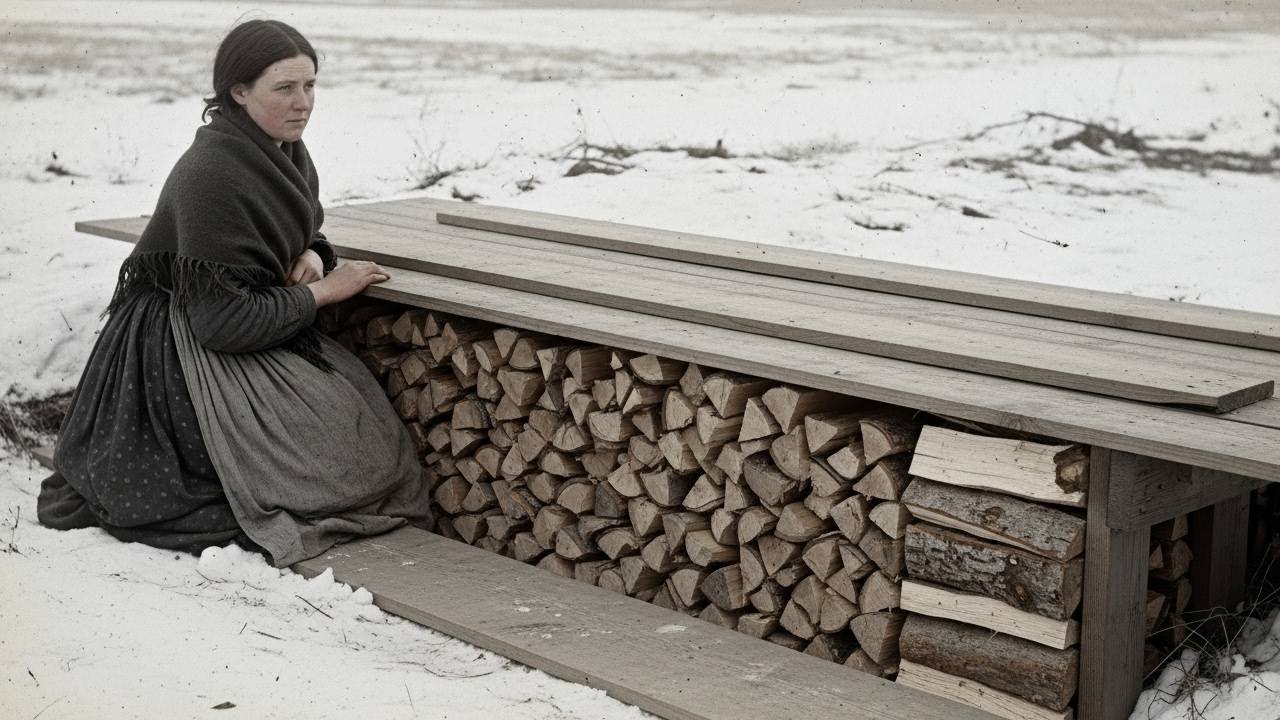 Thrown Out at 16, She Built a Dugout Shed for $10 — Until Her Firewood Stayed Dry All Winter