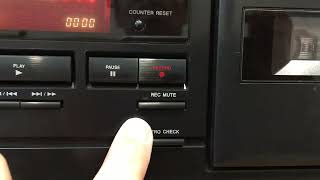 Tascam 102 MK II cassette deck from the mid 1990s. Tascam 102 MK II cassette deck from the mid 1990s.