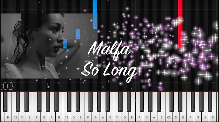 Malfa So Long - piano tutorial