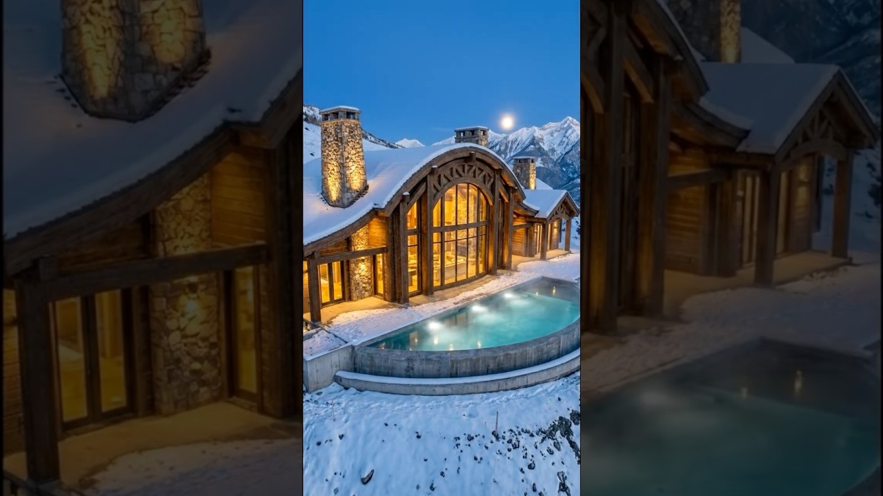 Epic Mountain Construction Timelapse in Extreme Winter ❄️🏗️