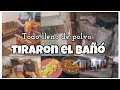 ✅ tiraron el bañó // todo lleno de polvo