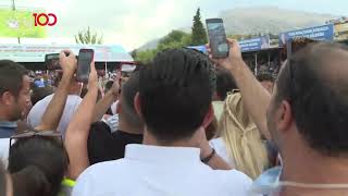 669. Tarihi Elmalı Yağlı Güreşlerinde Başpehlivanlığı İsmail Balaban Kazandı